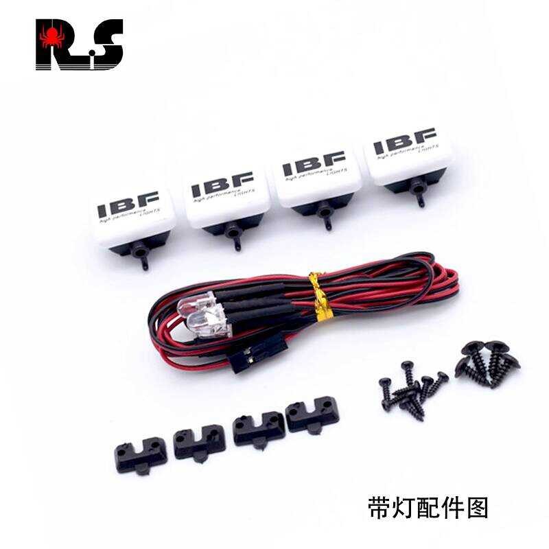 RS Red Spider 1/10 Climbing Car Spotlight RC Remote Control Model ...