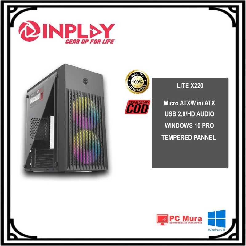 INPLAY LITE X220 ACRYLIC SIDE PANNEL COMPUTER CASE E56 | Shopee Philippines