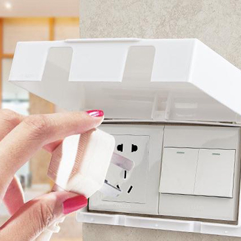Double Socket Protector Waterproof Electric Plug Cover Switch Box 86 ...