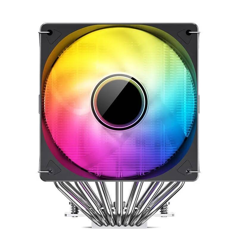 CR-3000 JONSBO Nickel Plated 7 Heat Pipe CPU Cooler ARGB Fan Dual Tower ...