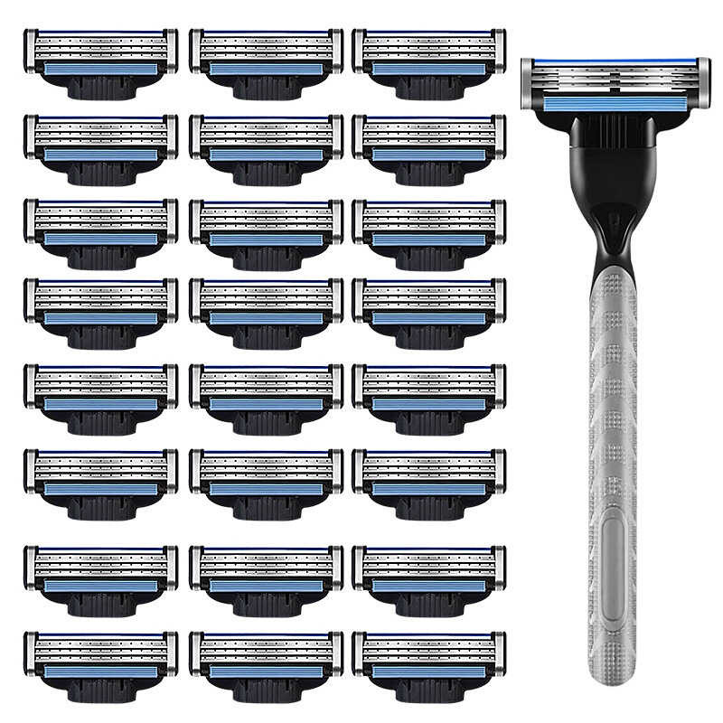 Geely Fengsu Wind Speed 3 Shaver Head Three-Layer Shaver Manual Razor ...