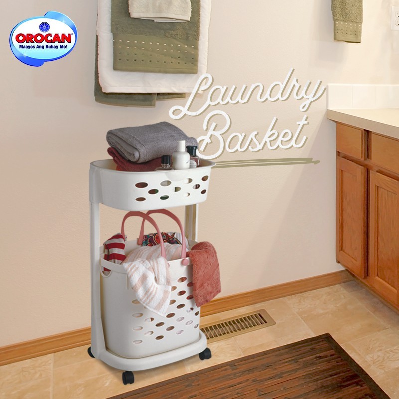 Orocan High Quality Laundry Rack / Laundry Basket | Shopee Philippines