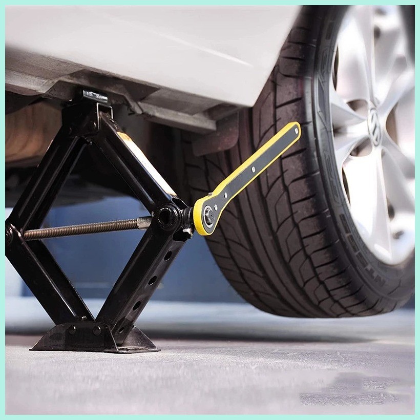 2 Ton Car Scissor Jack Portable Automotive Jack Kit with Wrench ...