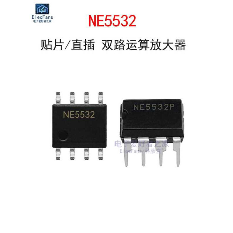 Direct Plug NE5532/NE5532P/SMD N5532 Dual Channel Operational Audio ...