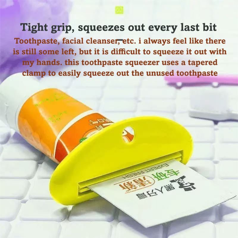 Creative Lazy Squeeze Toothpaste Handy Tool Perforation-Free Manual ...