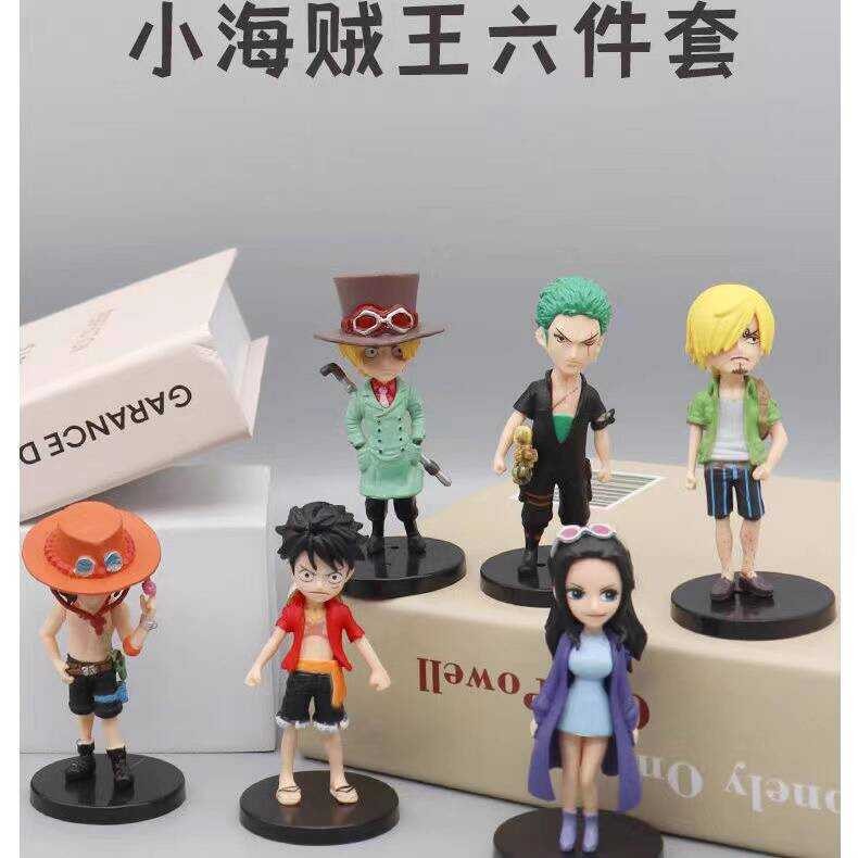 One Piece Q Version Figure Mini Luffy Model One Piece Blind Box Zoro ...