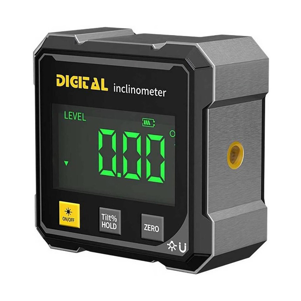 4-Side Finder Magnetic Digital Angle Gauge Rechargeable Table Saw Miter ...