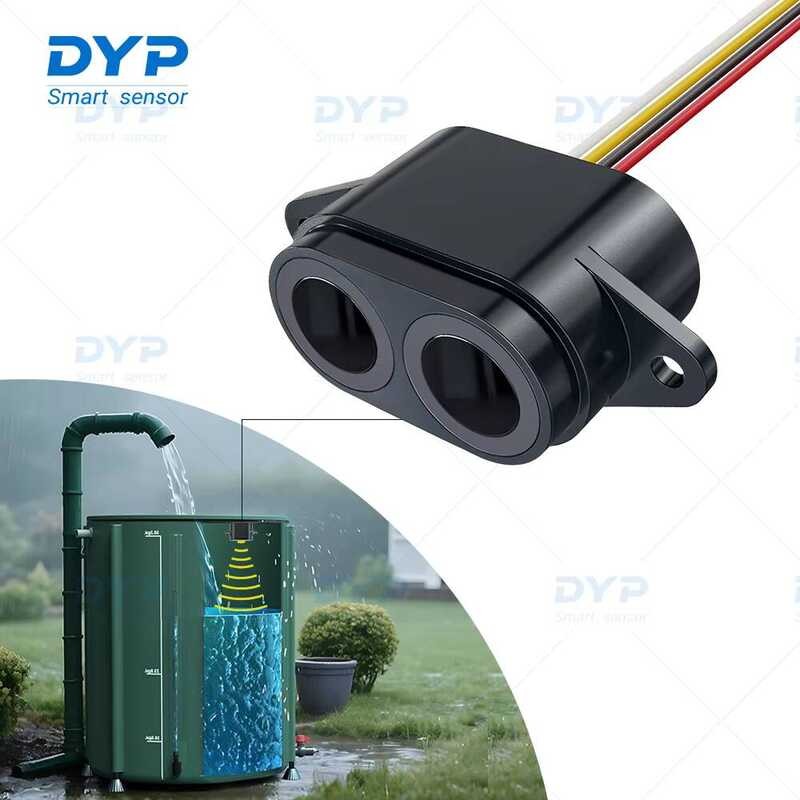 DYP A22 Ultrasonic Distance Sensor For Cleaning Robot AGV Autonomous ...