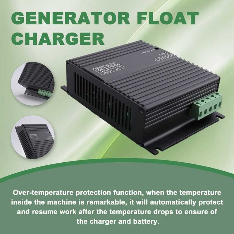Tt Generator Set Float 4A Automatic Start Battery Charger Ch2804 12V24v ...