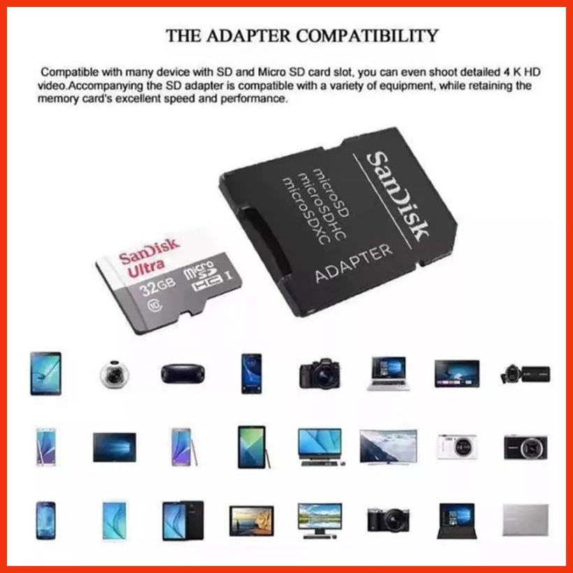 SanDisk Ultra MicroSD Memory Card 128GB /256GB /400GB /512GB /1TB A1 ...