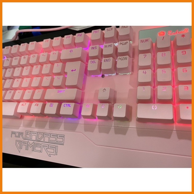Pink Keyboard Semi Mechanical X-5000 Monster (Badwolf) | Shopee Philippines