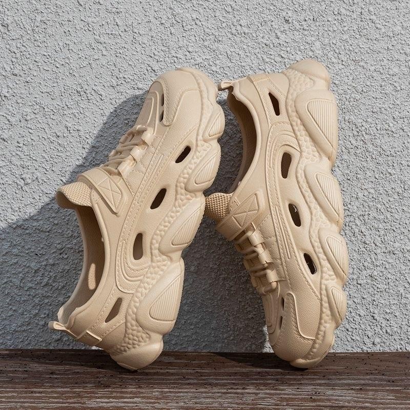 BuckleBallad Men's casual sandals,lightweight,non slip,ear-resistant ...