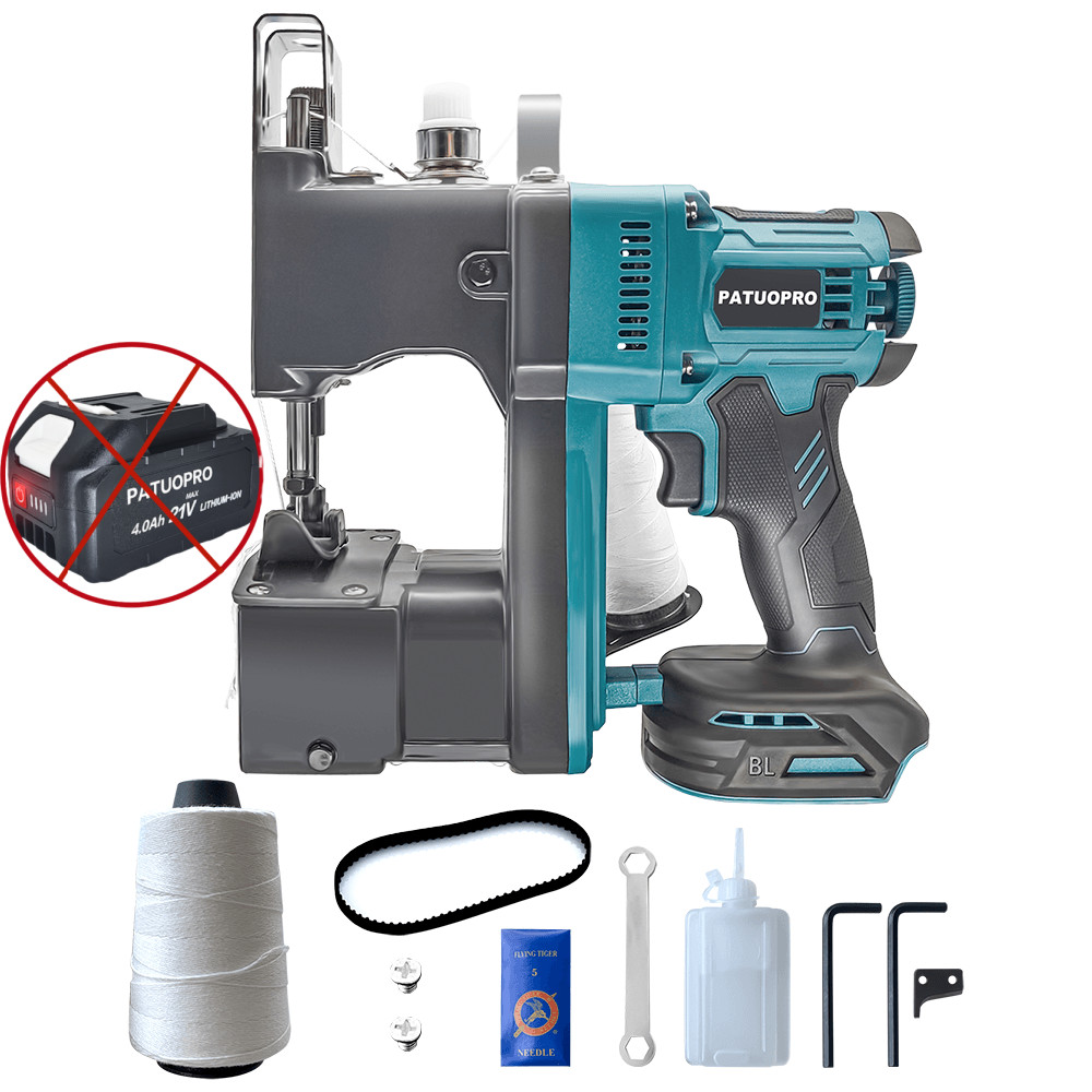 Brushless Cordless Bag Sewing Machine Portable Electric Packaging ...