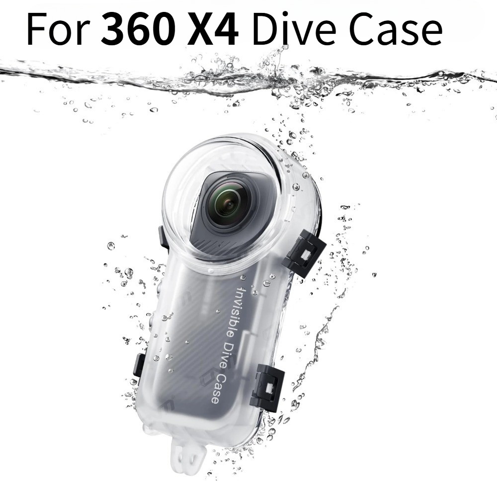 For 360 X4 Waterproof Dive Case Diving shell Kabibi ng pagsisid 360 X4 ...