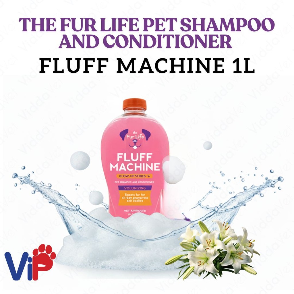 Fluff Machine Glow Up Pet Shampoo Conditioner from The Fur Life for ...