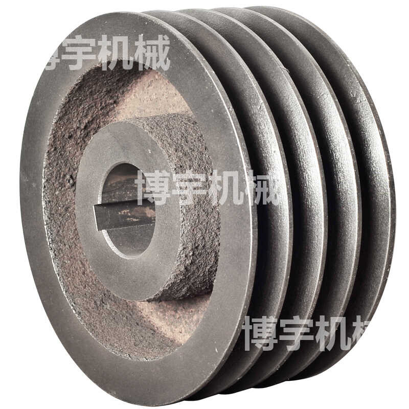 ☑♥ New Four Groove 4B150-500 Multi-Groove Triangle Motor Belt Pulley ...