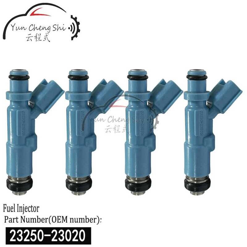 4Pcs/Lot High Quality Fuel Injector For Toyota Yaris Verso Prius Vitz 1 ...