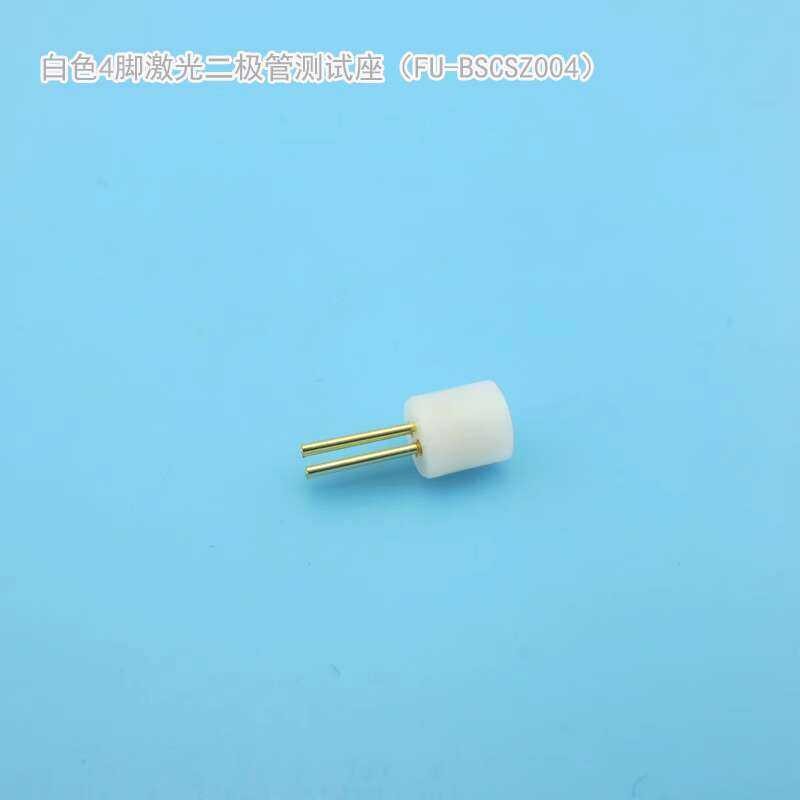 ☑♥ White 4-Pin Laser Diode Test Socket Laser Tube Test Socket Original ...