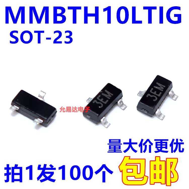 MMBTH10LT1G Silk Screen 3EM SOT23 High Frequency NPN Transistor 100 ...