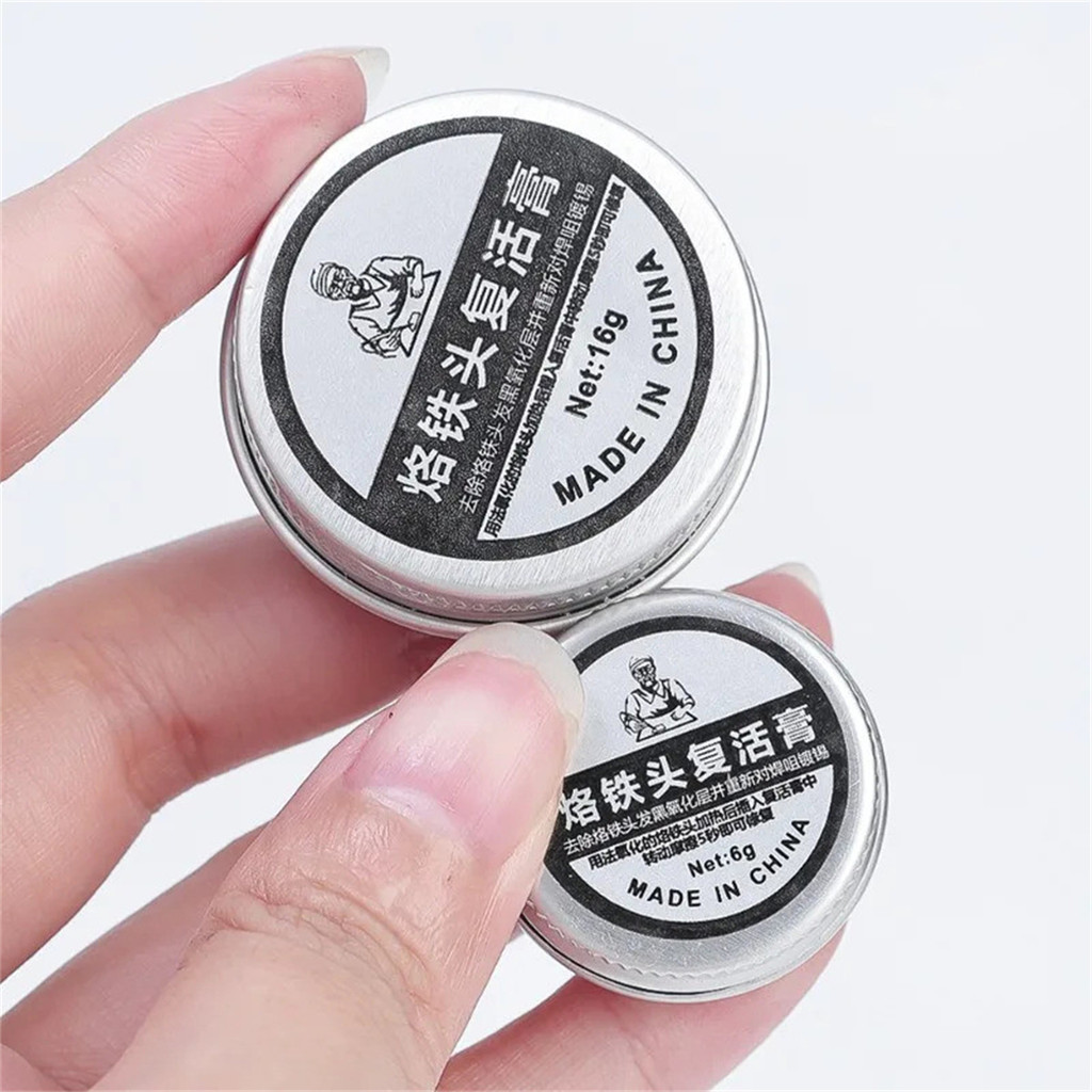 Soldering Iron Tip Resurrection Paste Tinner Cleaner Quick Repair Lead ...