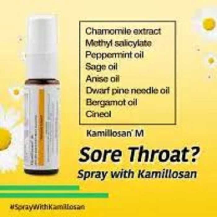 Anti And Allergy COD Inflammatory Kamillosan M Throat Spray Solution ...