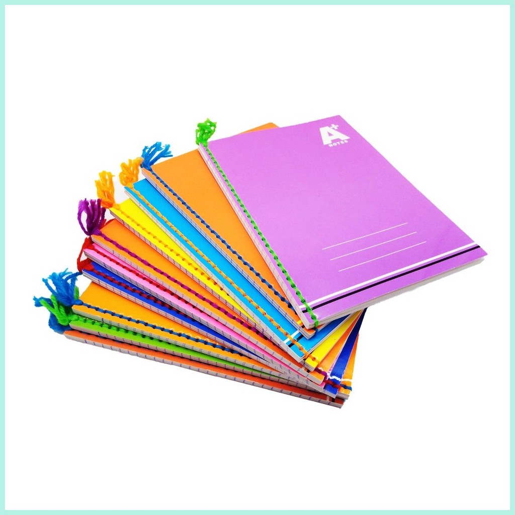 10 Pads Advance Yarn Notebook Neon Notes A Plus 148mm x 200mm (6 x 8 ...