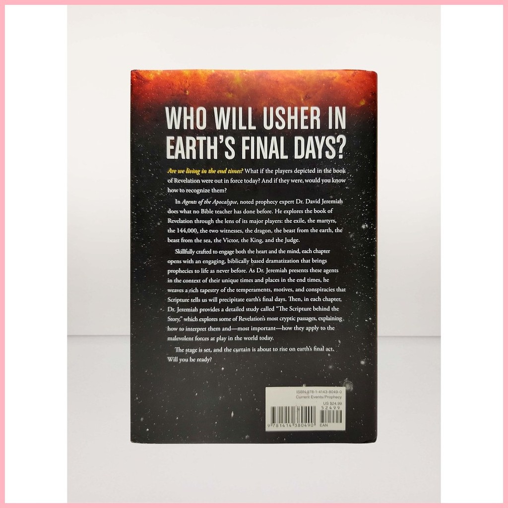 AGENTS OF THE APOCALYPSE (HARDCOVER) BY David Jeremiah Shopee
