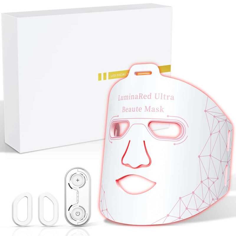 Silicone Beauty Facial Masks Skin Care Medical Grade Red Light Therapy ...