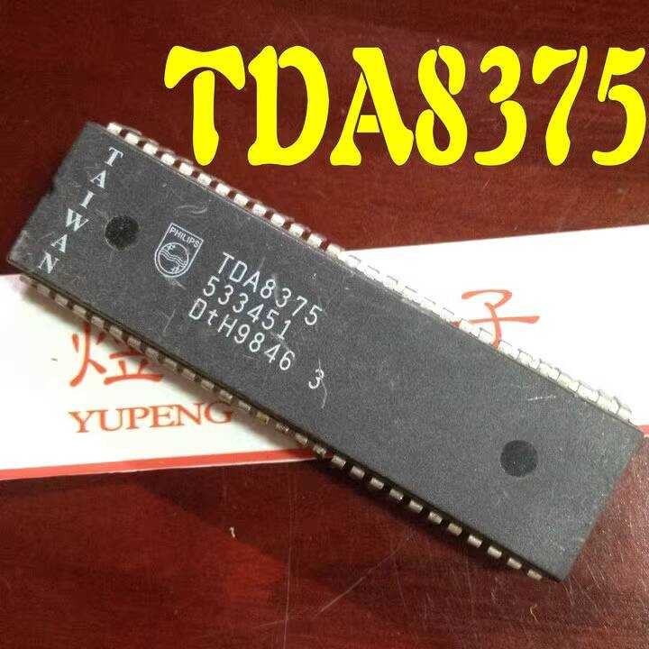 Original Disassembled Refurbished TDA8375 Color TV Decoder Block ...