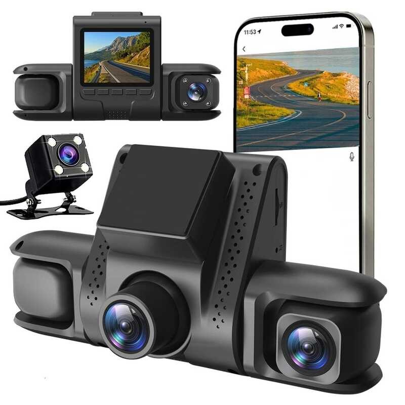 AVIDUS S40 2 Inch 4 Channel Dash Cam 1080P FHD Night Vision 24H Parking ...