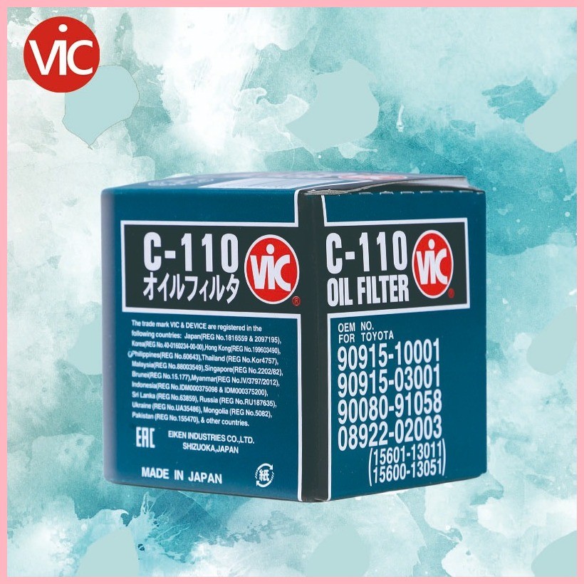 High Quality Vic C 110 Oil Filter With Cod Support | Shopee Philippines