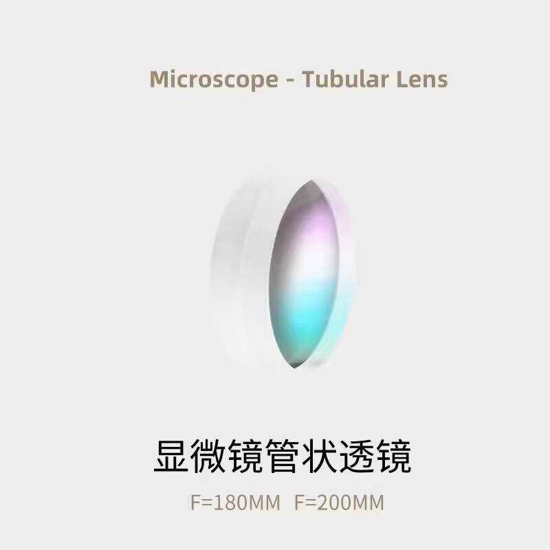 Microscope Infinity Tube F=180MM F=200MM Full Optical Coated Lens ...