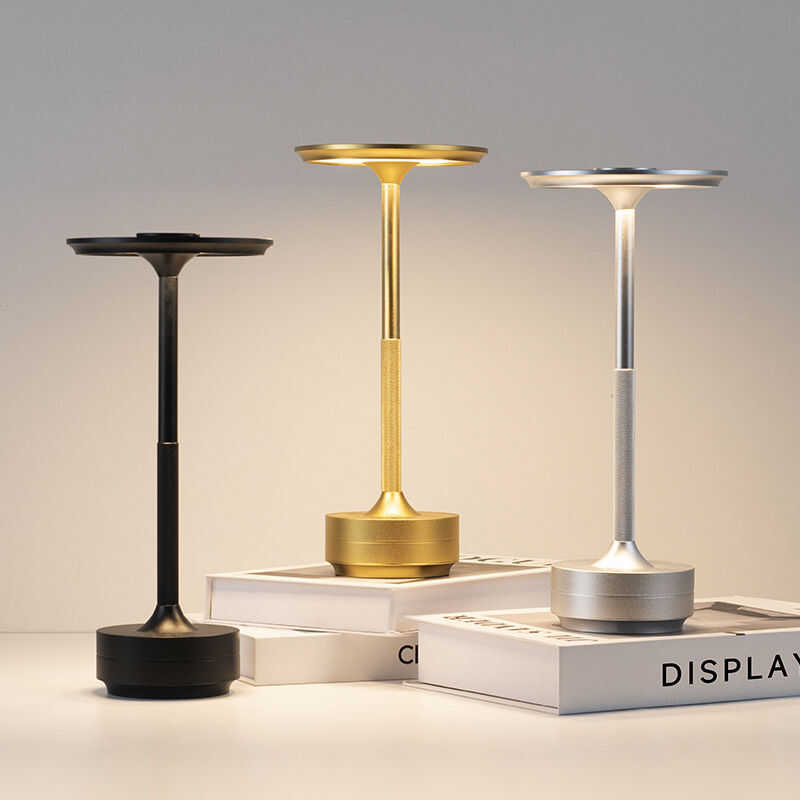 Classic Touch Sensor LED Table Lamp Rechargeable Cordless Desk ...