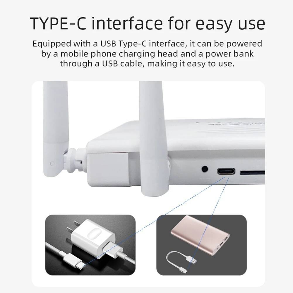 SIM 150/50Mbps Card Slot Type-C Charging Large Area Coverage 4G CPE ...