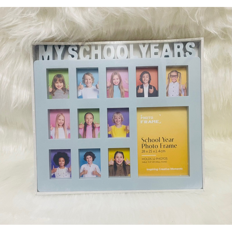 Student My School Year Keepsake Frame 12 Years Pictures Photo Frame ...