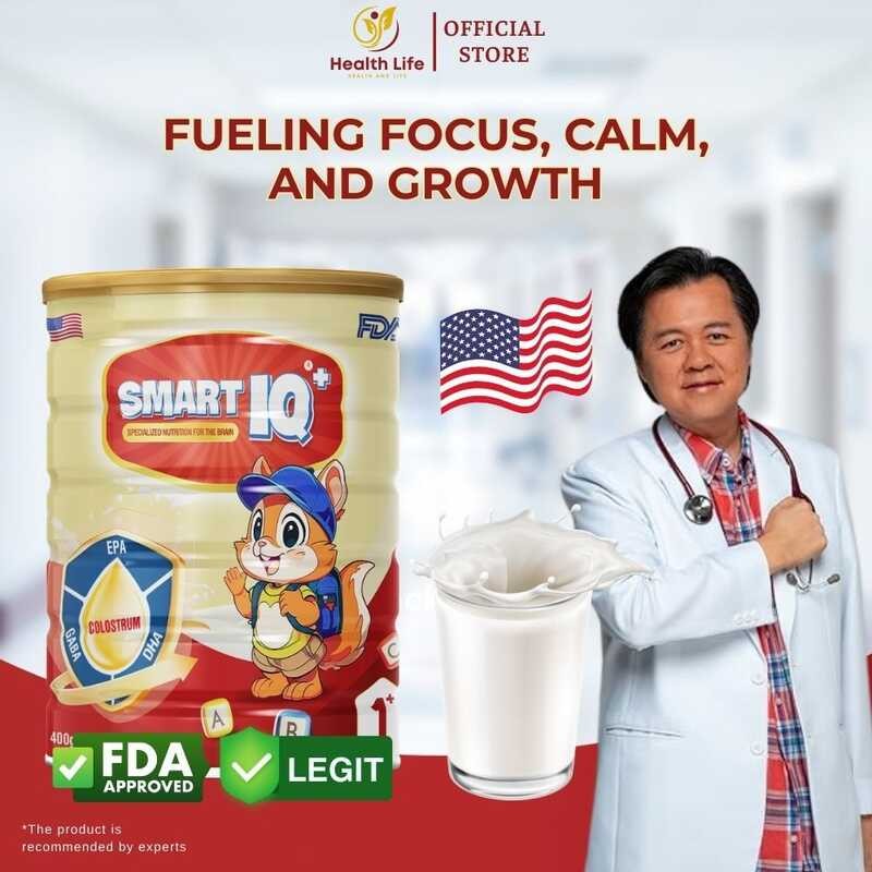 Smart IQ Milk Boosting Formula Supports Development & Brain Function ...