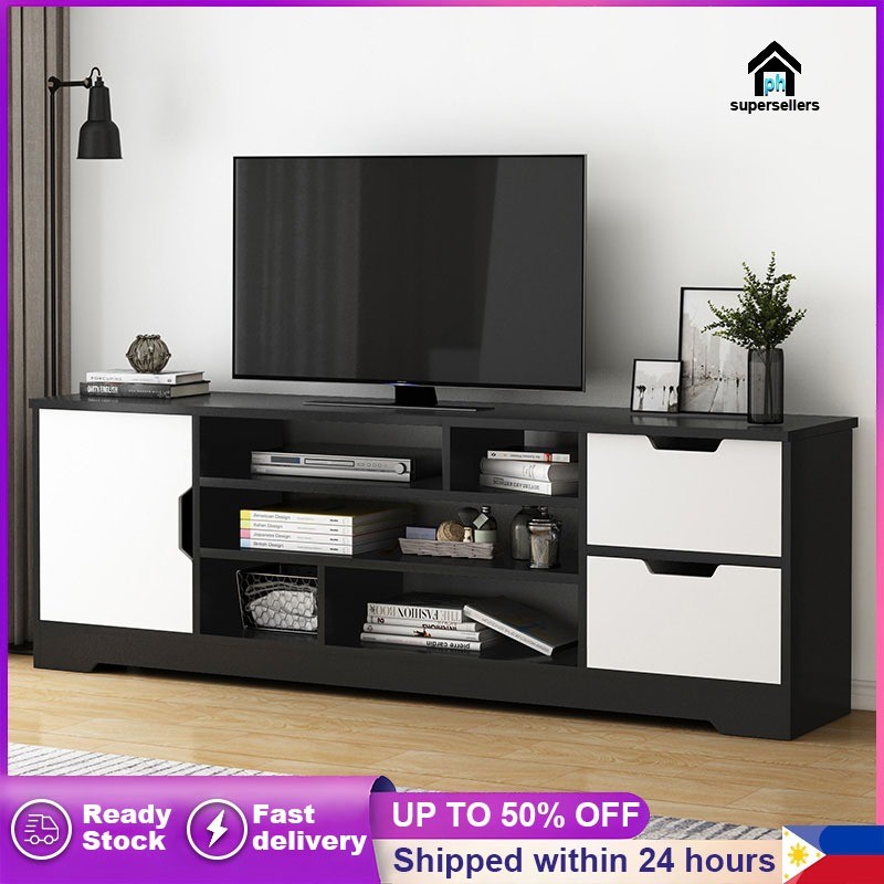 TV cabinet media storage rack TV cabinet wooden cabinet TV Nordic ...