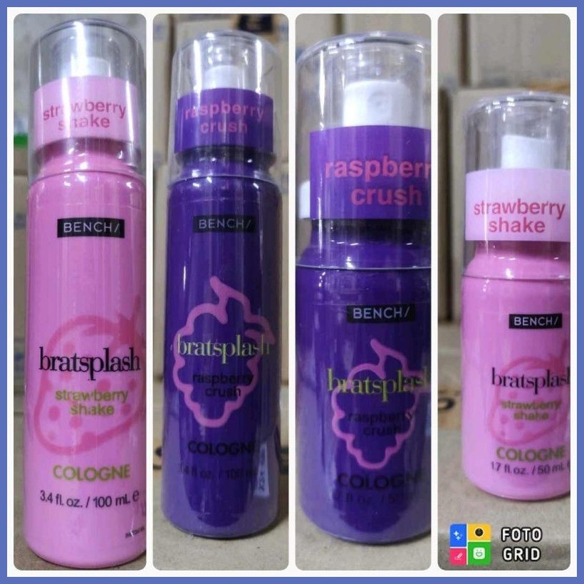 Bench Raspberry & Strawberry Crush Bratsplash Body Spray 100ml & 50 ml ...
