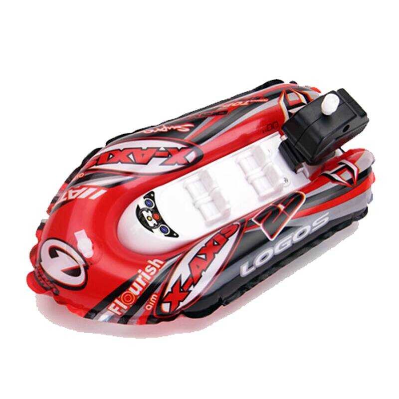 3 Creative Inflatable Wind-up Water Play Speedboat Children's Bath Tub ...