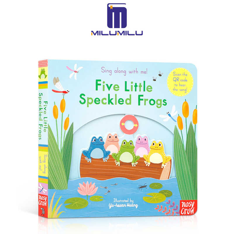 1 Sing Along With Me Five Little Speckled Frogs Board Book 9D D4 91 ...