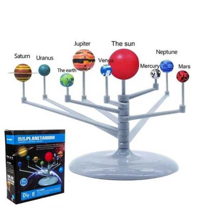 Kids Astronomy Science Project Solar System Planetarium Model DIY ...
