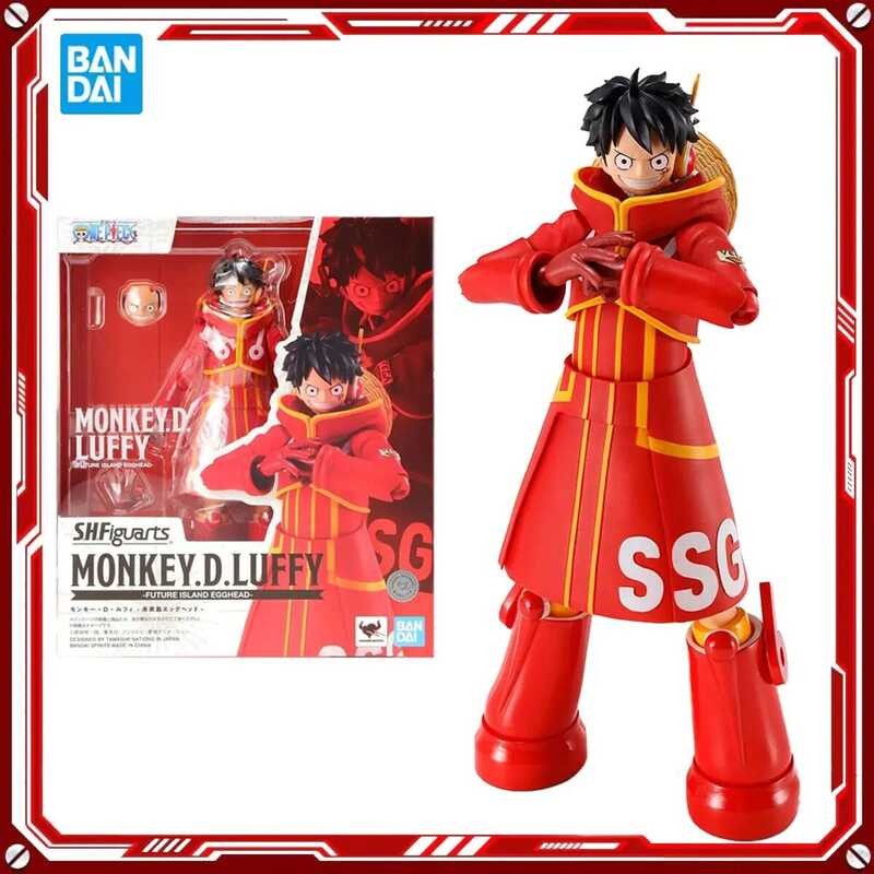 Yy Bandai Genuine One Piece Anime Kits Luffy Future Island SHF Action ...