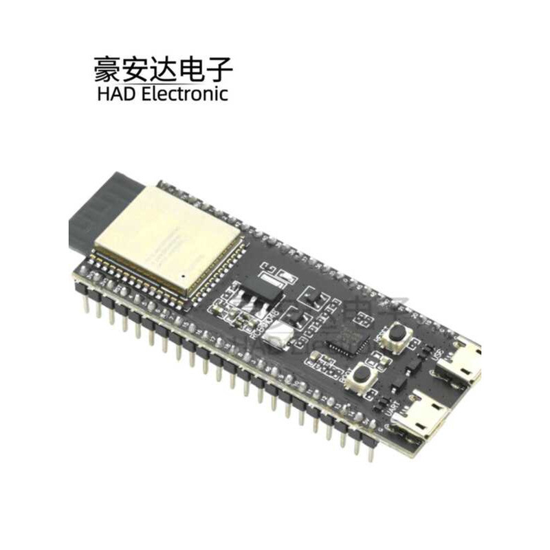 ESP32-S3-DevKitC-1 development board equipped with ESP32-S3-WROOM-1 ...
