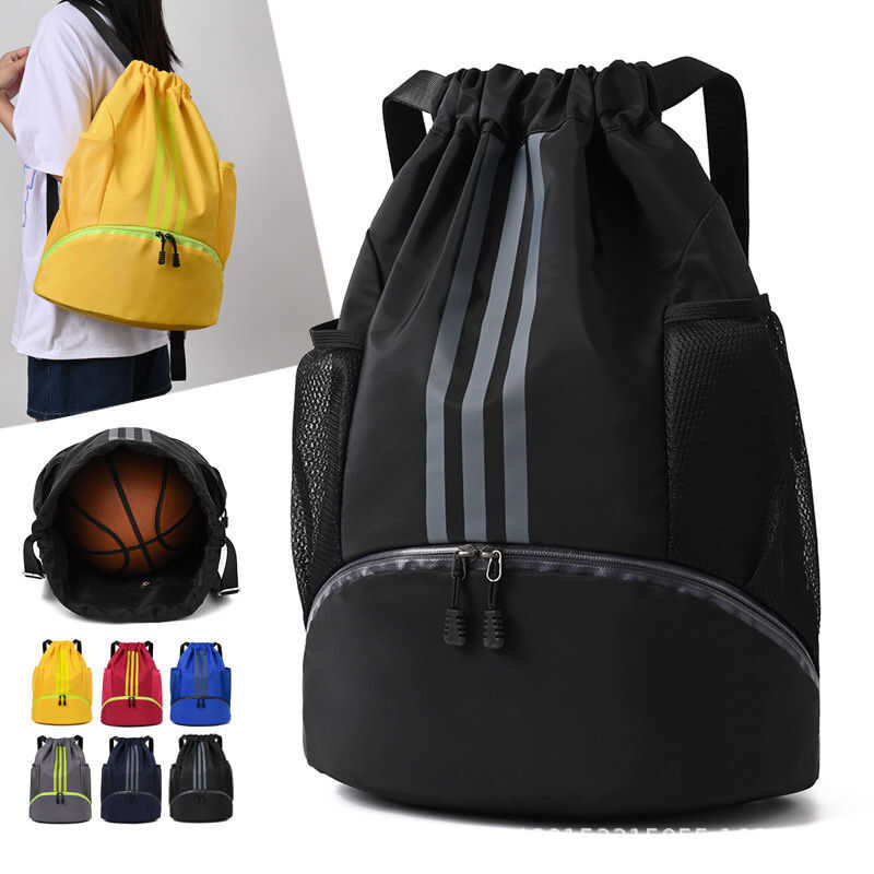 Waterproof String For Men Backpack Sport Gym Sackpack Basketball ...