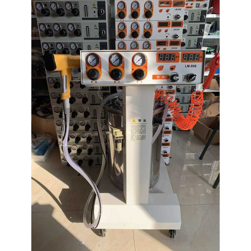 Equipment Plastic Powder Small Electrostatic Spray Gun Head Spraying ...