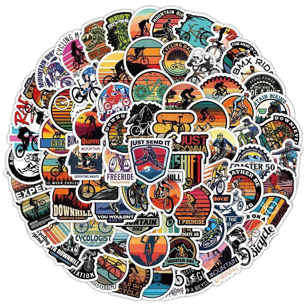 INTNERSON Sticker 1pcs Waterproof Bicycle Stickers MTB Bike Sticker ...