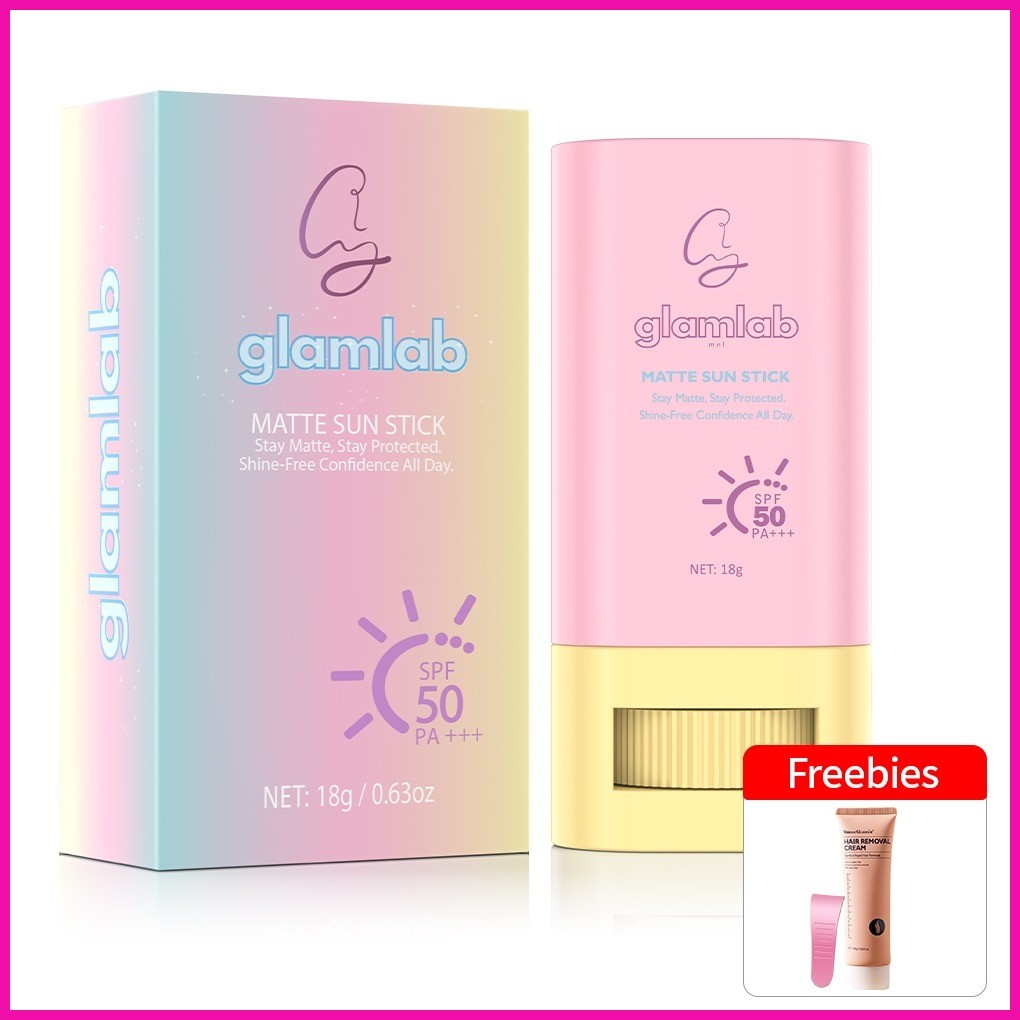 [Freebies Hair Remover]Glamlab Matte Sunscreen Stick Light Weight Cast ...