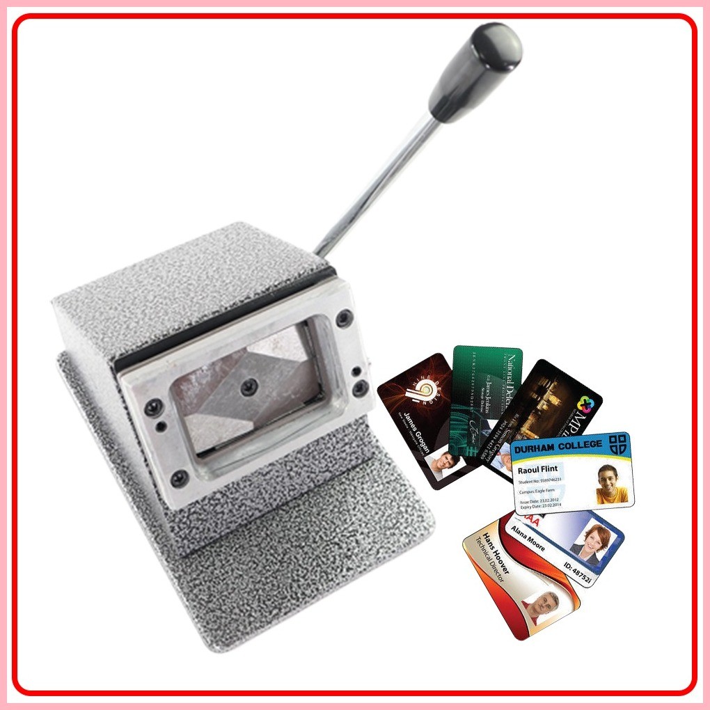 PVC Card Cutter Photo Die Cutter 86*54mm Rounded Corner Heavy Duty Die ...