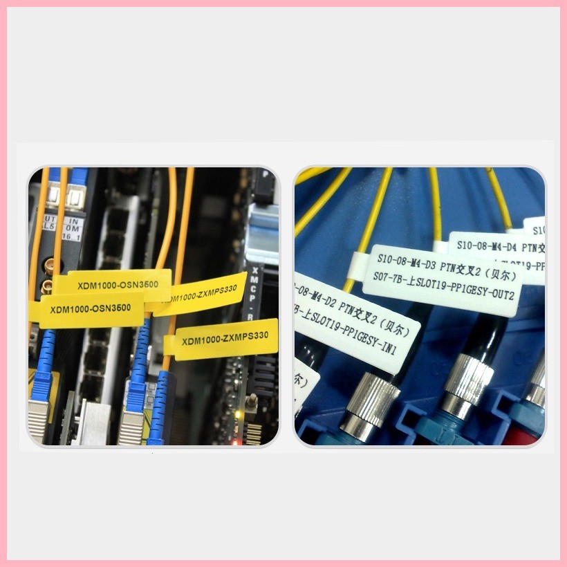 Niimbot D11/D110/D101 Auto Cable Sticker Waterproof Stickers For ...