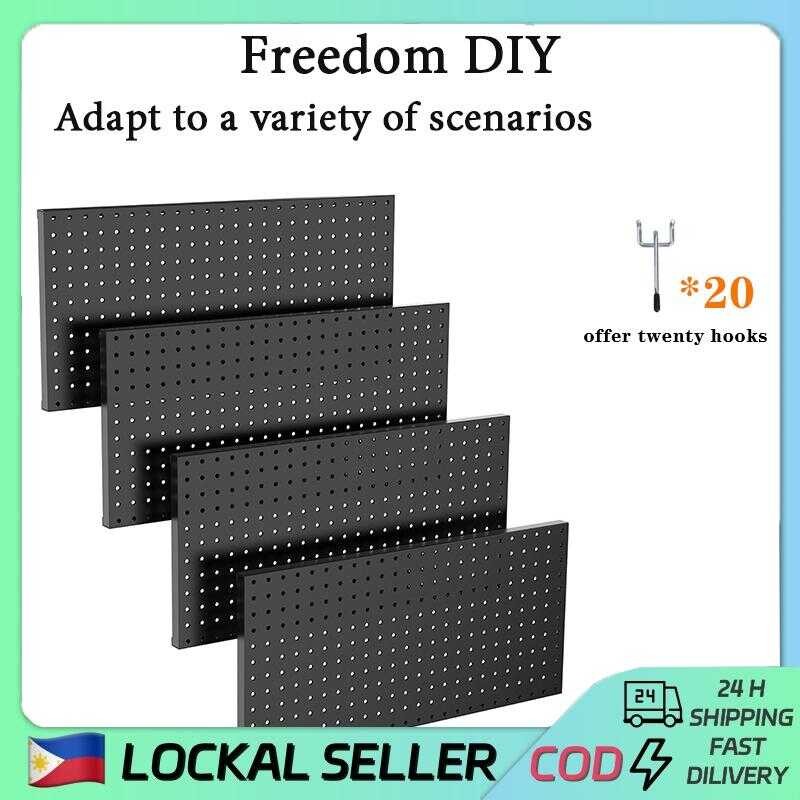 Shelf Metal Pegboard Home Door Esports Room Shees Hardware Tool Wall ...